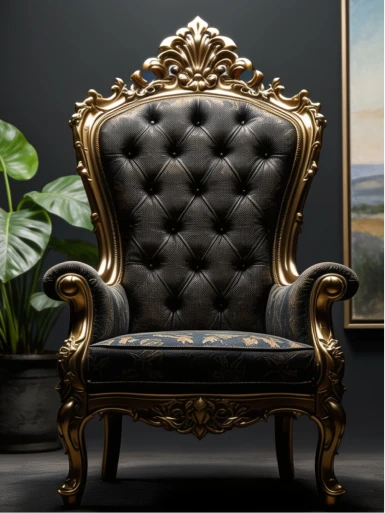 Listing image depicting a throne