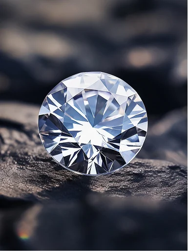 Listing image depicting a diamond. 