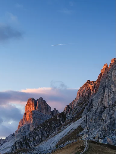 Listing image depicting a tall mountain.